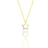 Söğütlü Silver SGTL11324GOLD Gümüş Kolye