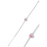 Söğütlü Silver SGTL11751PEMBE Gümüş Bileklik