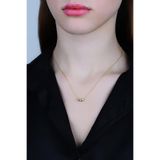 Söğütlü Silver SGTL11972GOLD Gümüş Kolye
