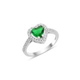 Söğütlü Silver SGTL12081YESIL Gümüş Yüzük