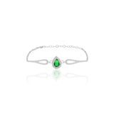 Söğütlü Silver SGTL12219YESIL Gümüş Bileklik