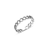 Söğütlü Silver SGTL12240SIYAH Gümüş Yüzük
