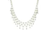 Söğütlü Silver SGTL6264 Üç Sıra Kişniş Kadın Kolye