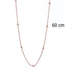 Söğütlü Silver SGTL8731 60 cm Top Kadın Zincir Kolye