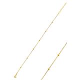 Söğütlü Silver SGTL9670GOLD Altın Rengi Top Kadın Gümüş Bileklik
