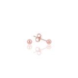 Söğütlü Silver SGTL9785ROSE 4 mmRose Top Gümüş Küpe