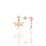 Söğütlü Silver SGTL9848 Rose Yusufçuk Modeli Gümüş Küpe