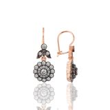 Söğütlü Silver SGTL9859 Elmas Montürlü Gümüş Küpe