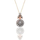 Söğütlü Silver SGTL9870 Elmas Montürlü Gümüş Kolye