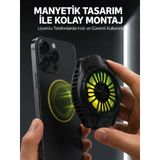 Soğutma Teknolojili Rgb Işıklı Telefon Soğutucu - Lisinya