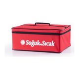 Soğutucu Straforlu Taşıma Çantası Kırmızı 5 Lt