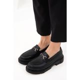 Soho 17542 Siyah Kadın Loafer Ayakkabı