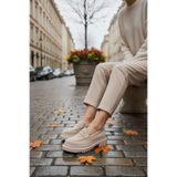 Soho 17762 Ten Süet Kadın Loafer Ayakkabı
