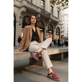 SOHO Bej-Bordo Kadın Sneaker 21249