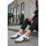 SOHO Beyaz-Siyah Kadın Sneaker 21249