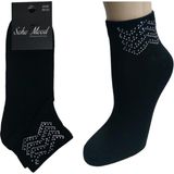 Soho Mood Taş Baskılı Modal Kadın Patik Çorap - Siyah - 36 - 40