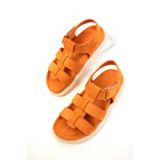 SOHO Orange Süet Kadın Sandalet 20695