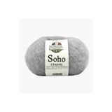 Soho Örgü İpi Çelik Gri%55 Super Kid Mohair%23 Organik Merino Yün%22 Polyester 25g 225m (79199)