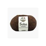 Soho Örgü İpi Kakao Kahve%55 Super Kid Mohair%23 Organik Merino Yün%22 Polyester 25g 225m (77202)