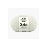 Soho Örgü İpi Kırık Beyaz%55 Super Kid Mohair%23 Organik Merino Yün%22 Polyester 25g 225m (71092)