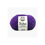 Soho Örgü İpi Kraliyet Menekşesi%55 Super Kid Mohair%23 Organik Merino Yün%22 Polyester 25g 225m (76135)