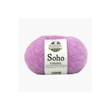 Soho Örgü İpi Orkide Moru%55 Super Kid Mohair%23 Organik Merino Yün%22 Polyester 25g 225m (76133)