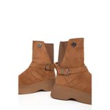 SOHO Taba Süet Kadın Bot & Bootie 21169
