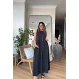 Sohotique By P Modal Kolsuz Basic Elbise Siyah