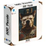 Soi Craft 500 Parça Puzzle Bulldog Patron Köpek
