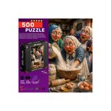Soi Craft 500 Parça Puzzle Çılgın Nineler ve Un Faciası # 901