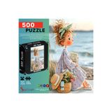 Soi Craft 500 Parça Puzzle Denize Karşı Bir Kitap #6508
