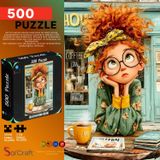 Soi Craft 500 Parça Puzzle Düşler Kahvesinde Bir Gün #242
