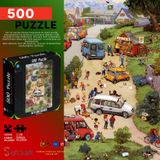 Soi Craft 500 Parça Puzzle Hafta Sonu Curcunası Detay Avcısı #221 | 2 cm Parça Ölçüsü, Renkli İllüstrasyon, Aile Aktivitesi, Çerçevelenebilir, 3 Yaş ve Üzeri