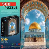 Soi Craft 500 Parça Puzzle Kudüs’ün Altın Tacı #203 | Kudüs Altın, 2 cm Parça Ölçüsü, Aile Aktivitesi, Koleksiyonluk Tasarım