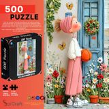 Soi Craft 500 Parça Puzzle Pastel Düşler Rengarenk Çiçekler #230 | 34x48 cm Tablo Ölçüsü, 2 cm Parça Kalınlığı, Artistik Tasarım, Yetişkin Koleksiyonluk