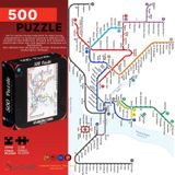 Soi Craft 500 Parça Puzzle Rayların İzinde İstanbul Metro Hattı #209