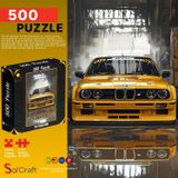 Soi Craft 500 Parça Puzzle Sarı Spor Araba #273 | Klasik Araba Teması, 2 cm Parça Boyutu, Koleksiyonluk Tasarım, Tüm Yaşlar İçin, Sanatsal Görsel