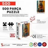 Soi Craft 500 Parça Puzzle Tavşan Şapkalı Kız