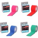 Soico Kinesio Tape Bant Sporcu Kas Bandı 4 Adet Renkli Özellikleri ile Uygulama İçin İdeal