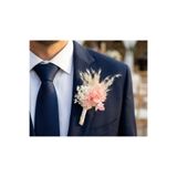 Soilhandmade Ortancalı Damat Yaka Çiçeği