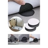 Soillium 10lu Halı Kilim Koltuk Örtüsü Sabitleyici Kaydırmaz Cırt Yıkanabilir Kendinden Yapışkanlı Cırtlı Ped