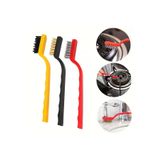 Soillium 3 Adet Ocak Fırın Mangal Izgara Airfryer Temizliği Tel Pas Sökme Fırçası 3lü Yağ Temizleme Fırçası