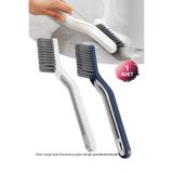 Soillium Dip Köşe Fırçası Cımbızlı Temizlik Fırçası Derz Fırçası Pimapen Temizleme Fırçası Banyo Fırçası