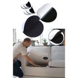 Soillium Halı Kilim Koltuk Örtüsü Kaydırmaz Sabitleyici Cırt Bant Yıkanabilir Kendinden Yapışkanlı 10 Set