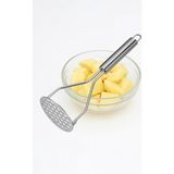Soillium Patates Ezici Paslanmaz Çelik Patates Ezme Aparatı Pürüzsüz Püre Yapmak İçin Dayanıklı Patates Ezici