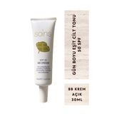 Soins Organic BB Krem Açık Ton SPF 50 Güneş Koruyucu Cilt Tonu Eşitleyici 30ml