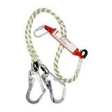 Şok Emicili Çift Bacaklı Kanca Karabinalı Safeset Sertifikalı Lanyard