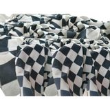 Sokak Hayvanları Barınak Kedi Köpek Battaniyesi 20 Adet 70 x 90 cm - Siyah - Gri