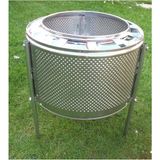 Sokak sobası Dış Mekan Mangal Bahçe Soba Kazanlı Krom Barbekü Ayaklı Soba Ateş çukuru