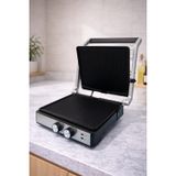 Sokany 2000W Tost Makinesi ve Elektrikli Izgara 180° Açılabilir SK-08050